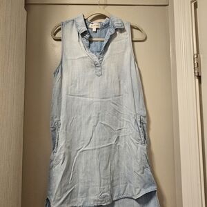 Cloth & Stone Light Blue Denim Shirt